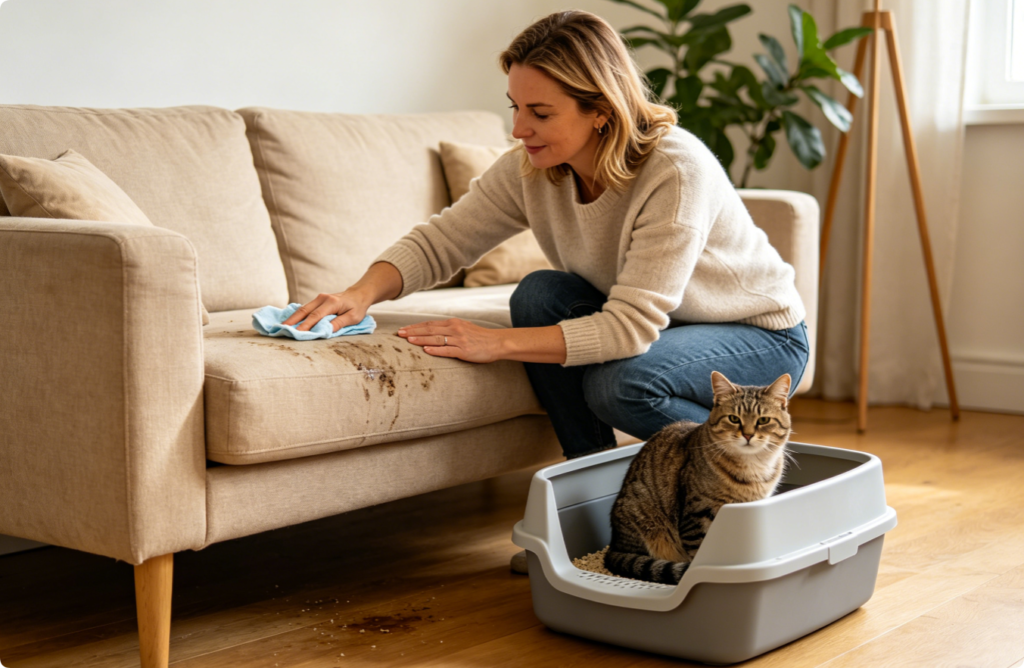 Senior Cats Start Peeing Outside the Litter Box and How to Fix It
